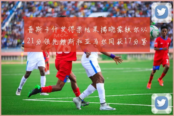 普斯卡什奖得票结果揭晓蒙铁尔以21分领先赖斯和亚马尔同获17分紧随其后